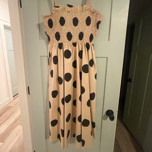 Polka Dot English Factory Dress New With Tags